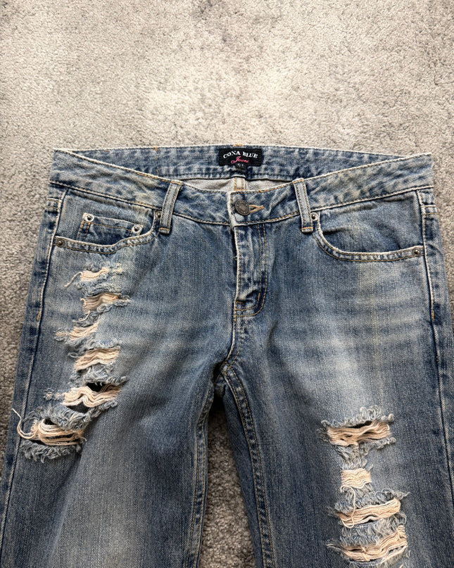 CONA BLUE "FADED SILENCE" DENIM