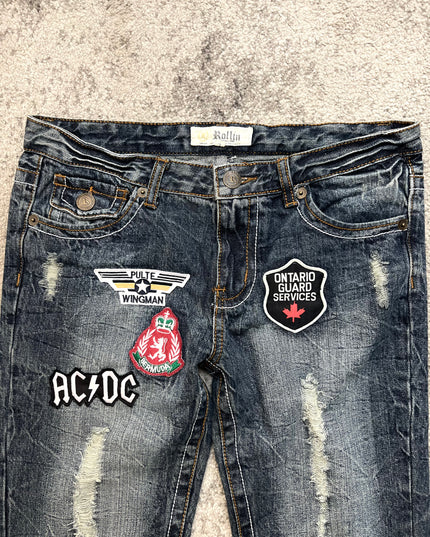 ROLLIN "PATCH RIOT" DENIM