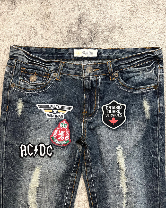 ROLLIN "PATCH RIOT" DENIM
