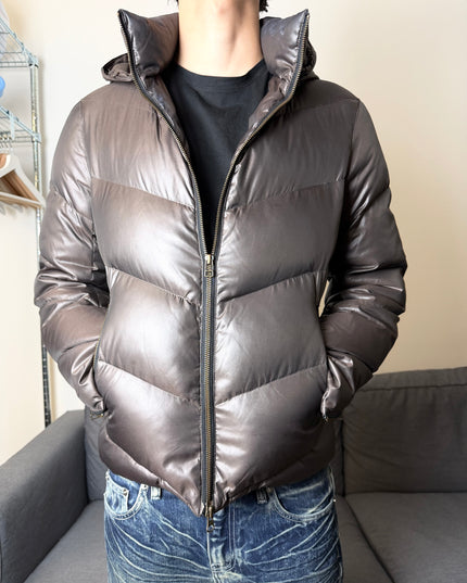 MICHEL KLEIN "MIDNIGHT GLOSS" PUFFER