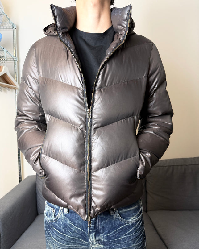 MICHEL KLEIN "MIDNIGHT GLOSS" PUFFER