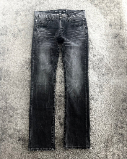 RED PEPPER "SHADOW FADE" DENIM (M)