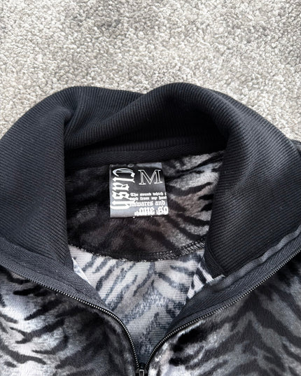 CLASH "TIGER SHADOW" ZIP HOODIE (S)