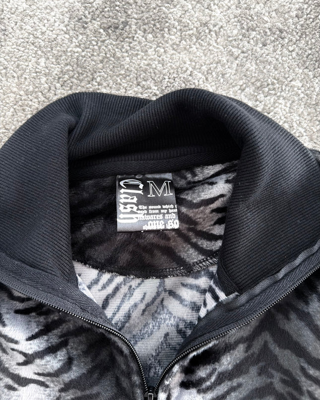 CLASH "TIGER SHADOW" ZIP HOODIE (S)