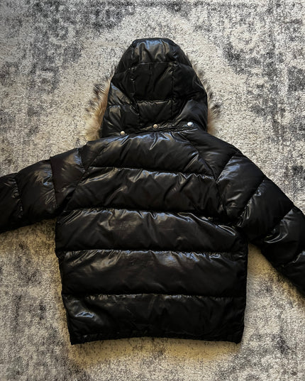 EDWIN FUR PUFFER BLACK