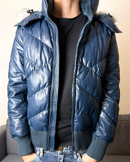 TAKEO KIKUCHI "BLUE SILENCE" PUFFER