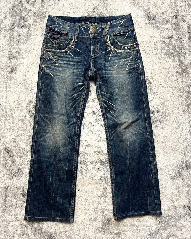 RED PEPPER HEAVY WASH DENIM 