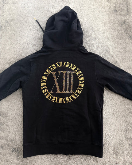 THIRTEEN JAPAN "MIDNIGHT XIII" ZIP HOODIE (S-M)