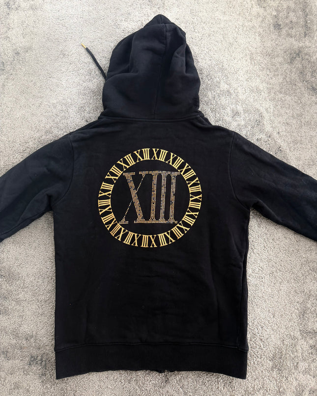 THIRTEEN JAPAN "MIDNIGHT XIII" ZIP HOODIE (S-M)