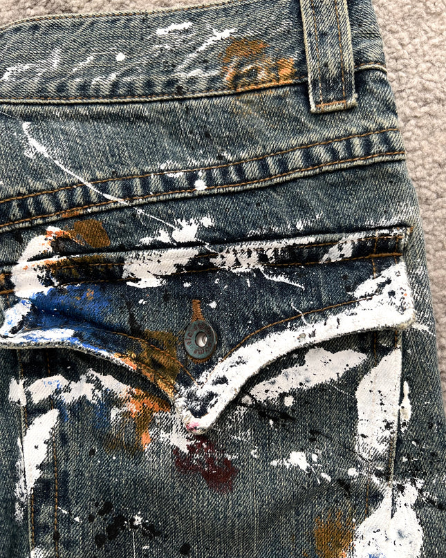SEMANTIC DESIGN "PAINTED NOISE" DENIM