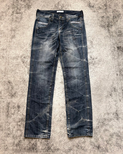SUPERUBIS "FRACTURED" DENIM
