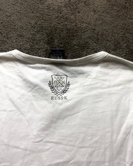 RUSS K "SILVER CREST" TEE (M-L)
