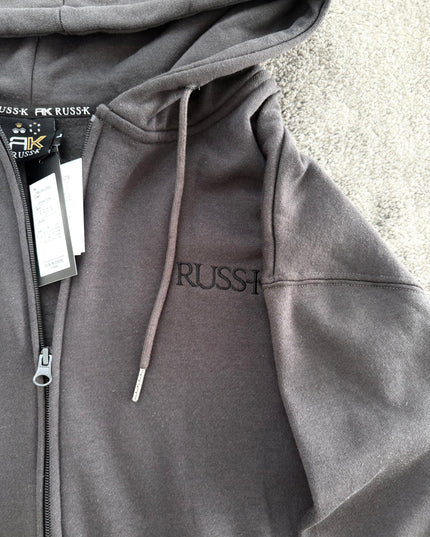 RUSS K "SHADOW CORE" ZIP HOODIE (M)