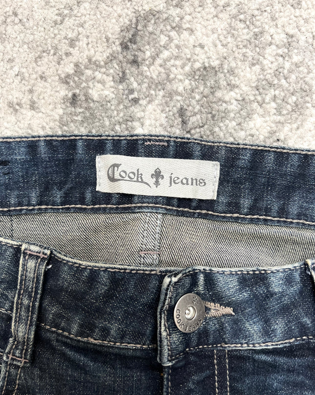 COOK JEANS "TWILIGHT SCAR" SLIM FIT DENIM
