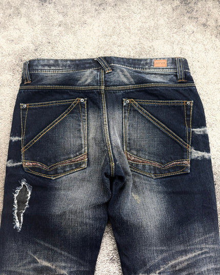 NICOLE CLUB "SHATTERED REBEL" DENIM (S-M)