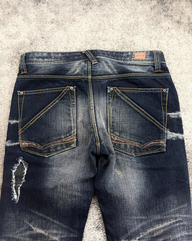 NICOLE CLUB "SHATTERED REBEL" DENIM (S-M)