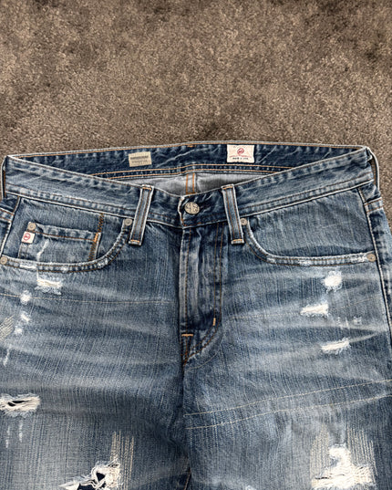 ADRIANO GOLDSCHMIED "DUST FADE" DENIM (M)
