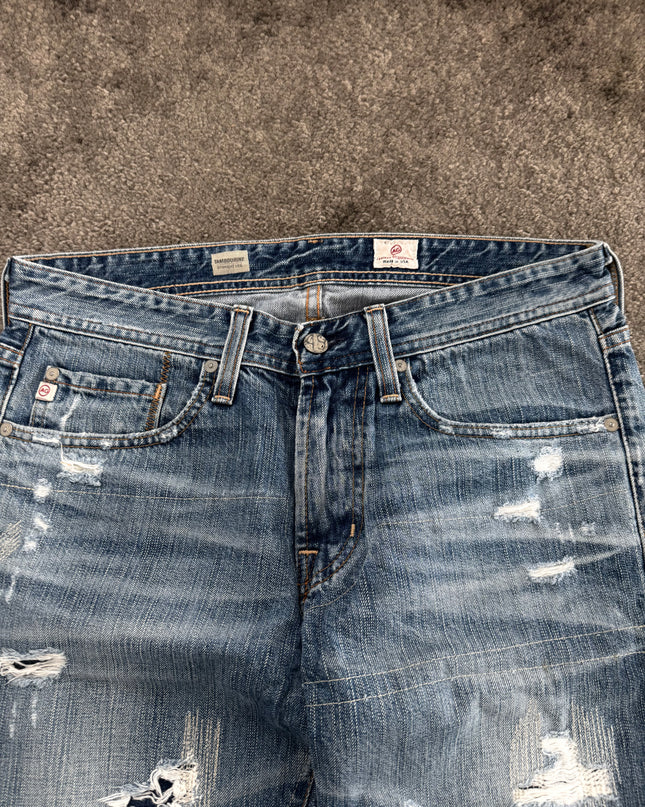 ADRIANO GOLDSCHMIED "DUST FADE" DENIM (M)
