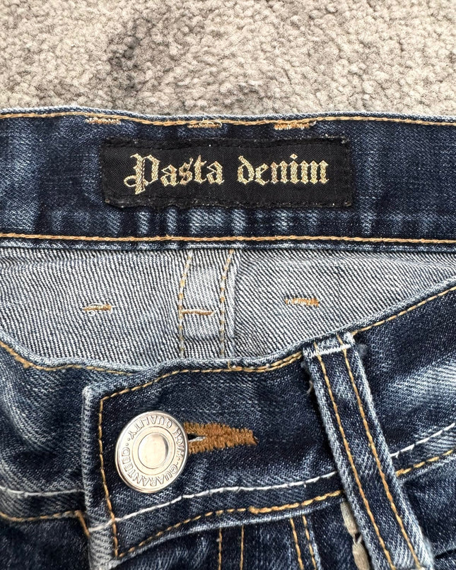 PASTA DENIM "ORNAMENTAL ECHOES" DENIM