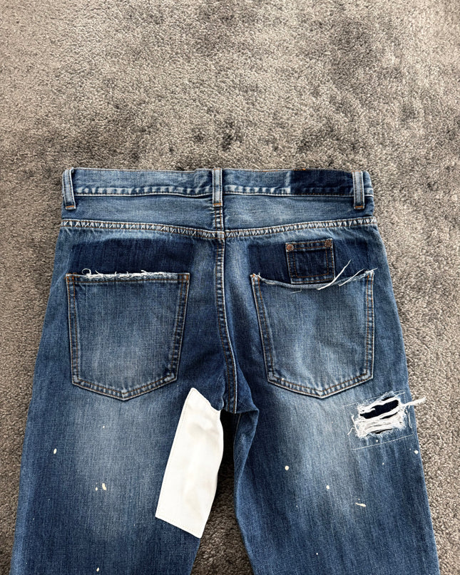 BONDS & PEACE "PATCHWORK DAMAGE" DENIM (S-M)