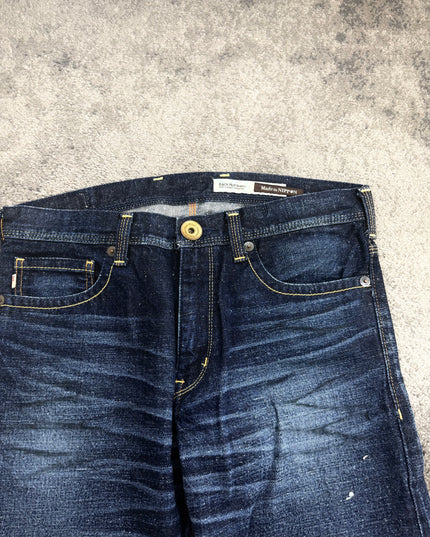 BACKNUMBER "RAW INDIGO" DENIM (M)