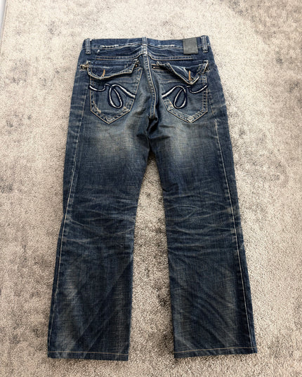RED PEPPER "UNDERGROUND LOGO" DENIM
