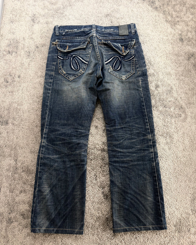 RED PEPPER "UNDERGROUND LOGO" DENIM