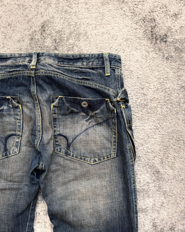 BACKNUMBER "SHADOW CURVE" DENIM