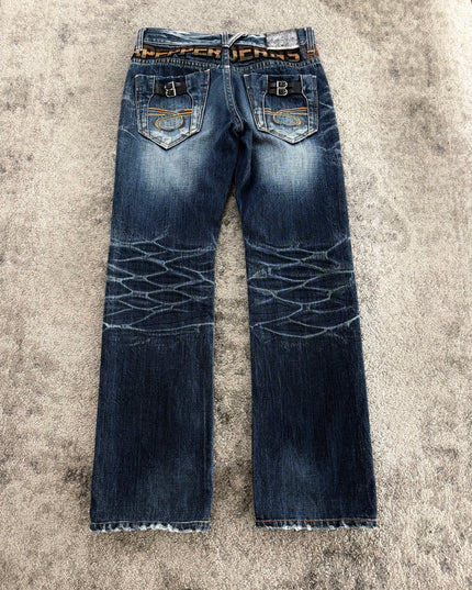 RED PEPPER "INDIGO FADE" DENIM (M)
