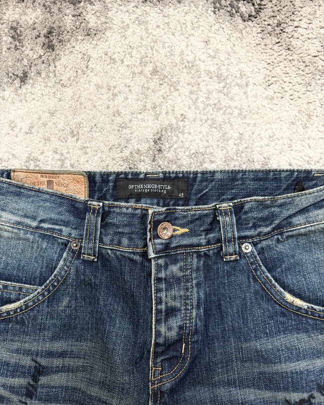 OFF THE NEIGE "INK STAINED LOVERS" DENIM