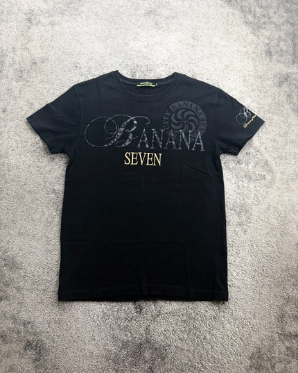 BANANA SEVEN "SHADOW SCRIPT" TEE (S-M)