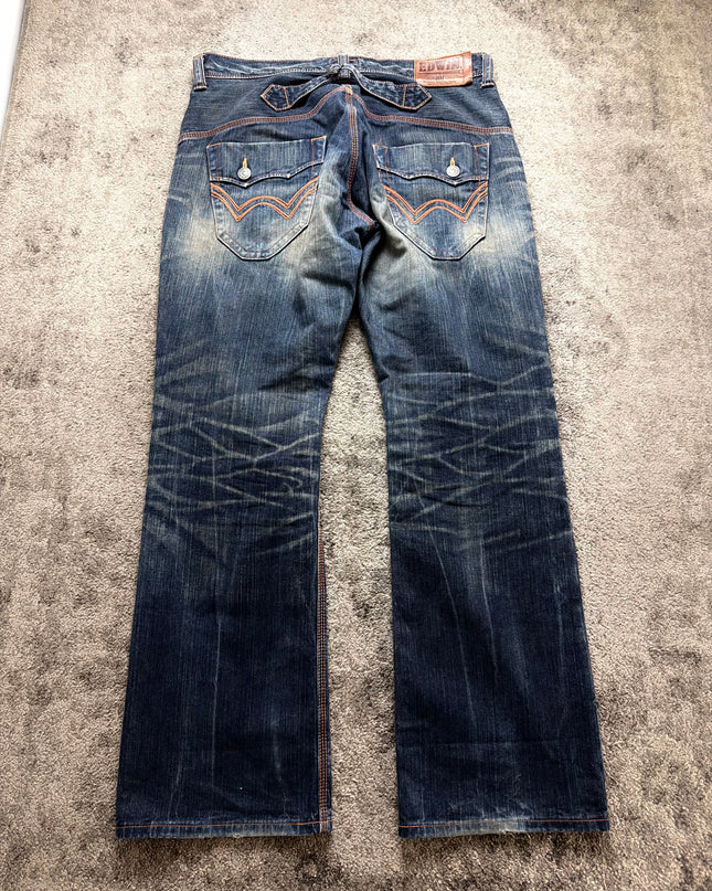EDWIN XV "AFTERGLOW INDIGO" DENIM