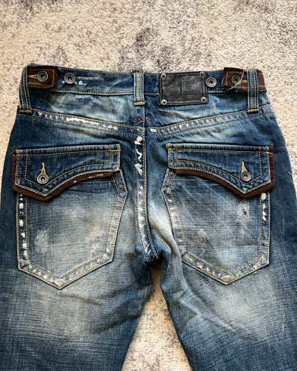 SEMANTIC DESIGN ZIP DENIM
