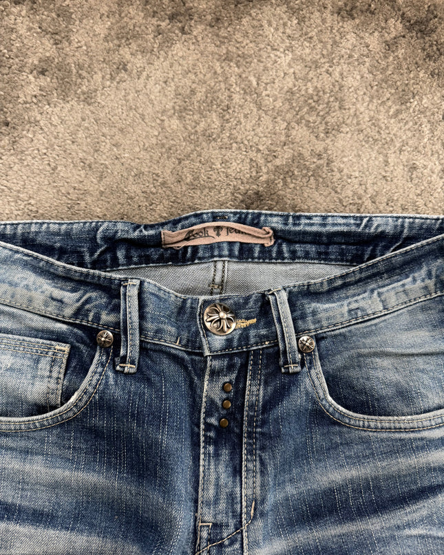 COOK JEANS "BLEACHED HORIZON" DENIM