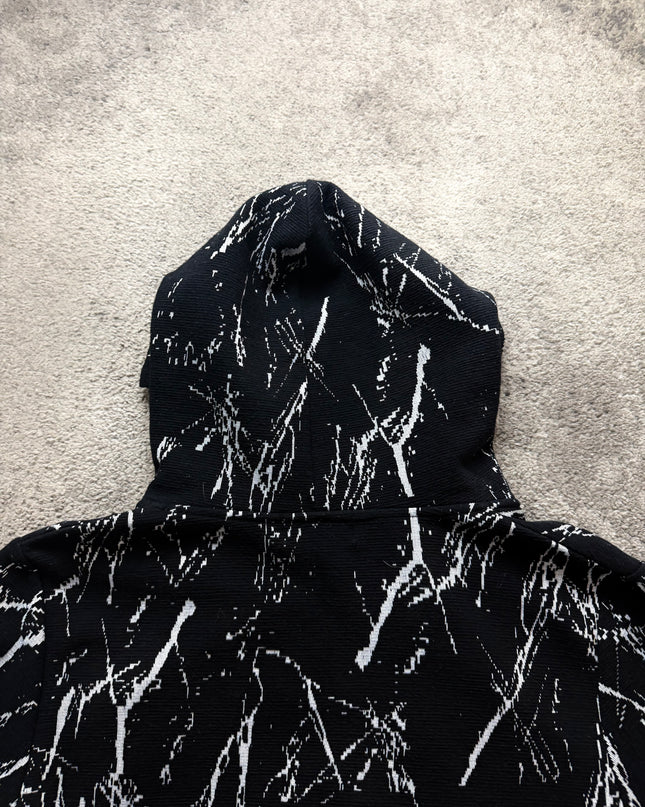 INTHEATTIC "ABSTRACT NOISE" HOODIE (M)