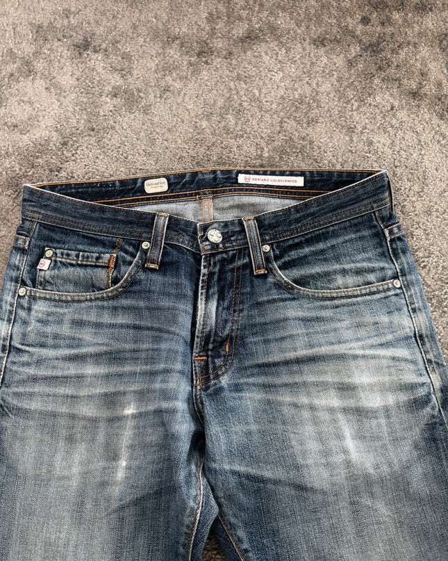 ADRIANO GOLDSCHMIED "BLUE DRIFT" DENIM (S-M)