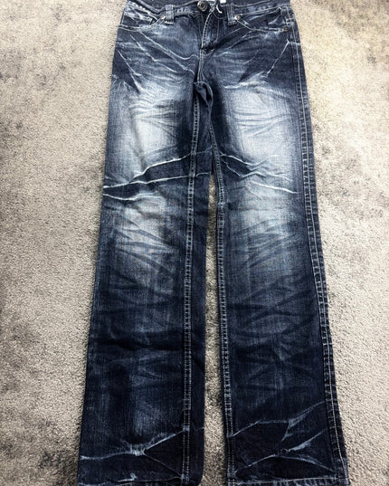 LOWBOX "MIDNIGHT SCAR" DENIM (S-M)
