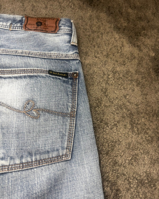 BLUE WAY "ICE FADE FLARE" DENIM (S)