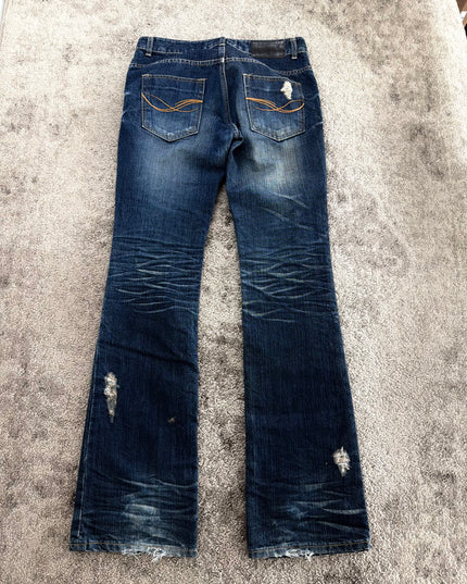 CAVARIA "DISTRESSED FADE" DENIM (M)