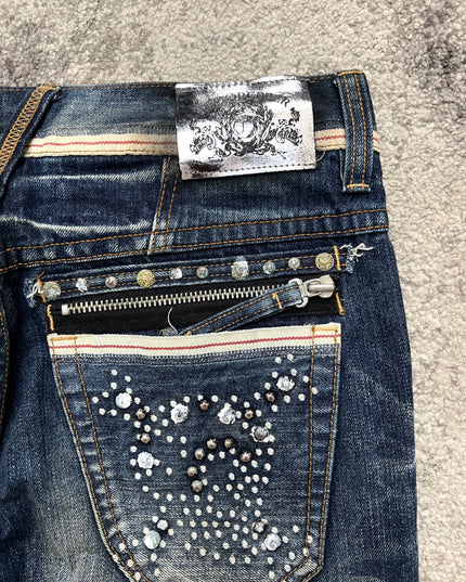 RED PEPPER "MIDNIGHT EMBELLISH" DENIM