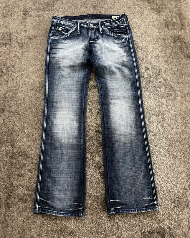 GOLDEN QUEEN "SILVER DUST FADE" DENIM