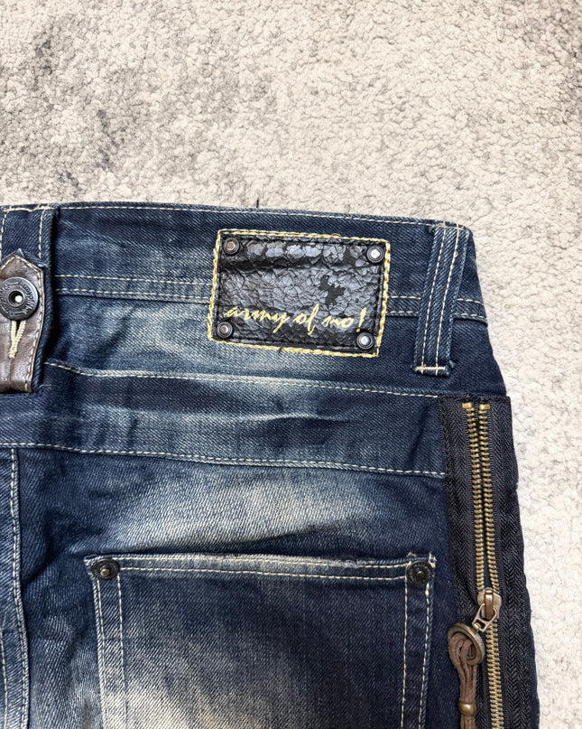 ARMY OF NO "WHITEOUT RIOT" DENIM