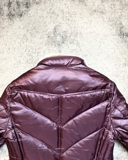 MONSIEUR NICOLE "CRIMSON WINTER" PUFFER