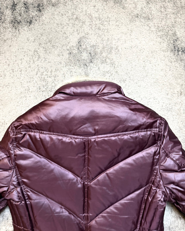 MONSIEUR NICOLE "CRIMSON WINTER" PUFFER