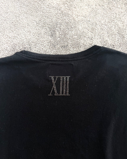 THIRTEEN JAPAN "NOIR CRYSTAL" TEE (M)
