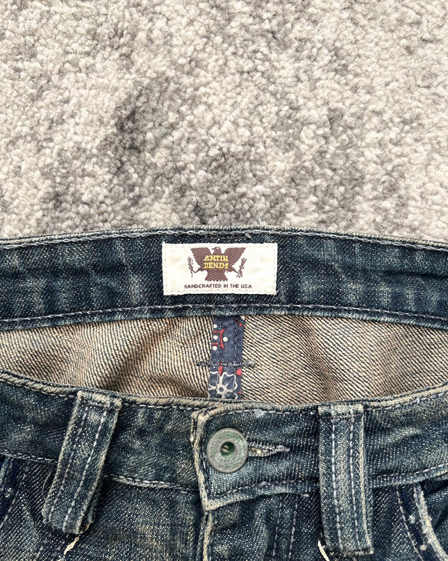 ANTIQUE WORN IN WESTERN DENIM