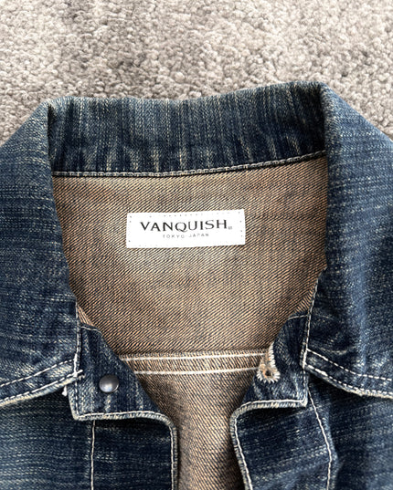 VANQUISH "GHOST RIDER" DENIM JACKET (S-M)