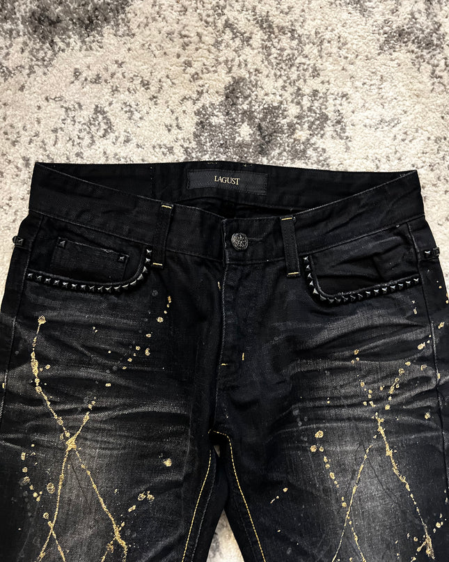 LAGUST SPLATTER DENIM