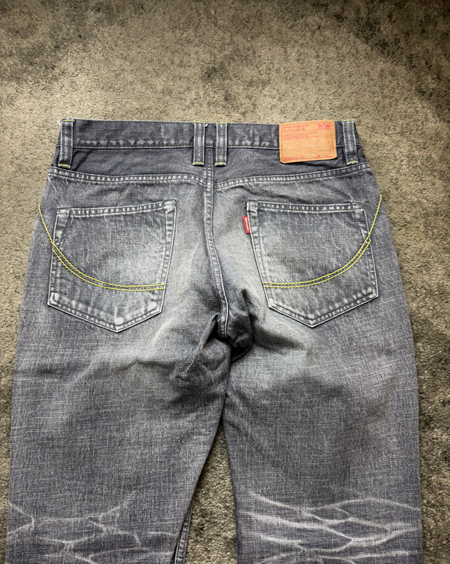 OPTIMYSTIK "WASHED GREY" DENIM