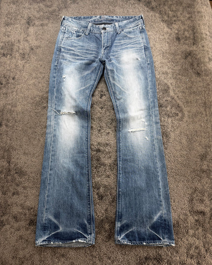 MURDER LICENSE "GHOST FADE DISTRESSED" DENIM (M)